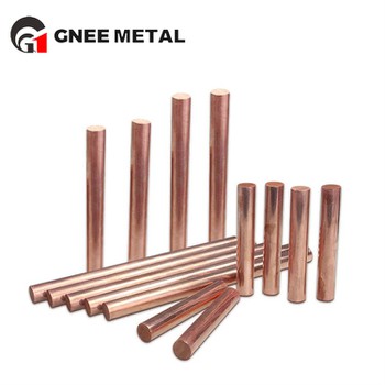 Straight Round C2800 Copper Ground Rod Straight Round C2800 Copper Ground Rod