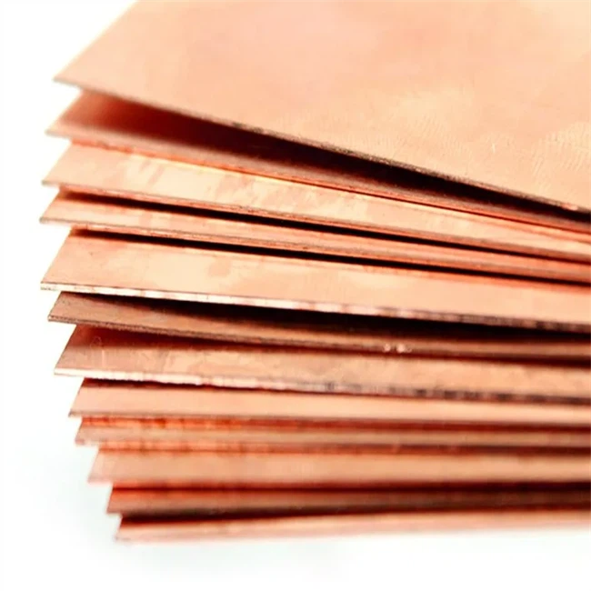 Cooper Plate Sheet 99.99% Electrolytic