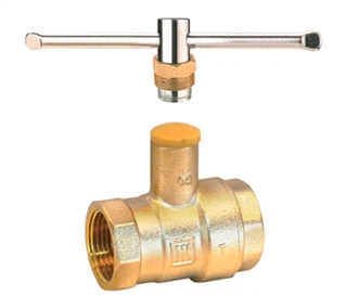 Mesingani kuglični ventil sa zaključavanjem JKL-279